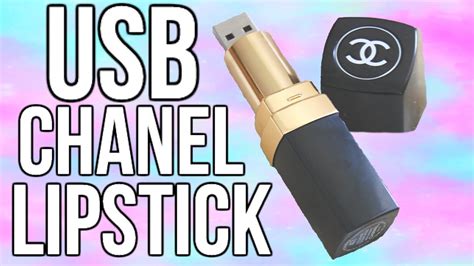 chanel usb flash drive|DIY Chanel Lipstick USB Flash Drive! Easy & Cute! .